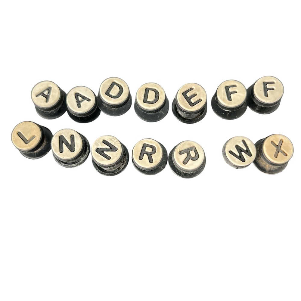 Alphabet Jibbitz for Crocs Bundle of 14